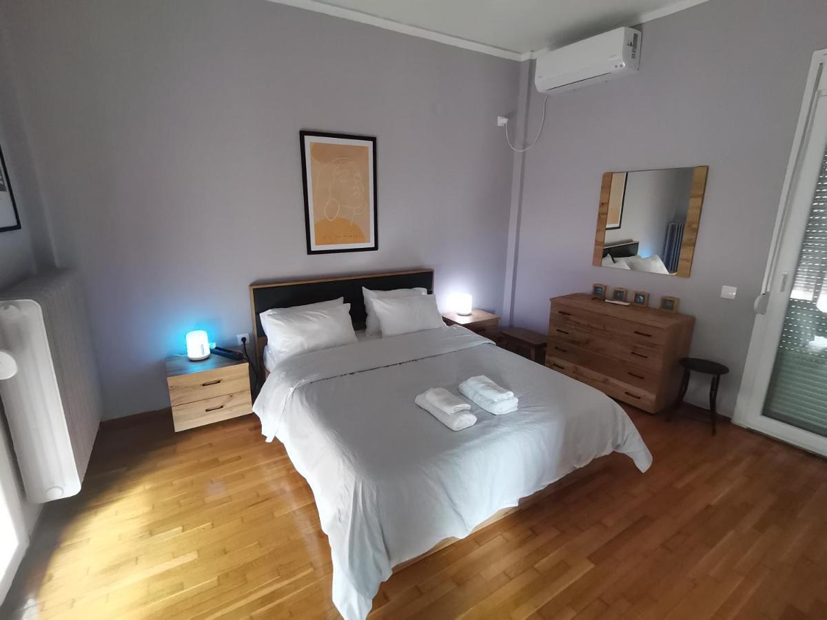 Penthouse Spacious W Super Wifi & Terrace, 2 Min From Metro Афины Экстерьер фото